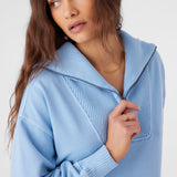 Karma French Terry Half Zip Pullover
