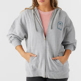 Byron Hooded Oversized Zip Fleece Jacket