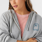 Byron Hooded Oversized Zip Fleece Jacket