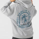 Byron Hooded Oversized Zip Fleece Jacket