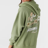 Byron Hooded Oversized Zip Fleece Jacket