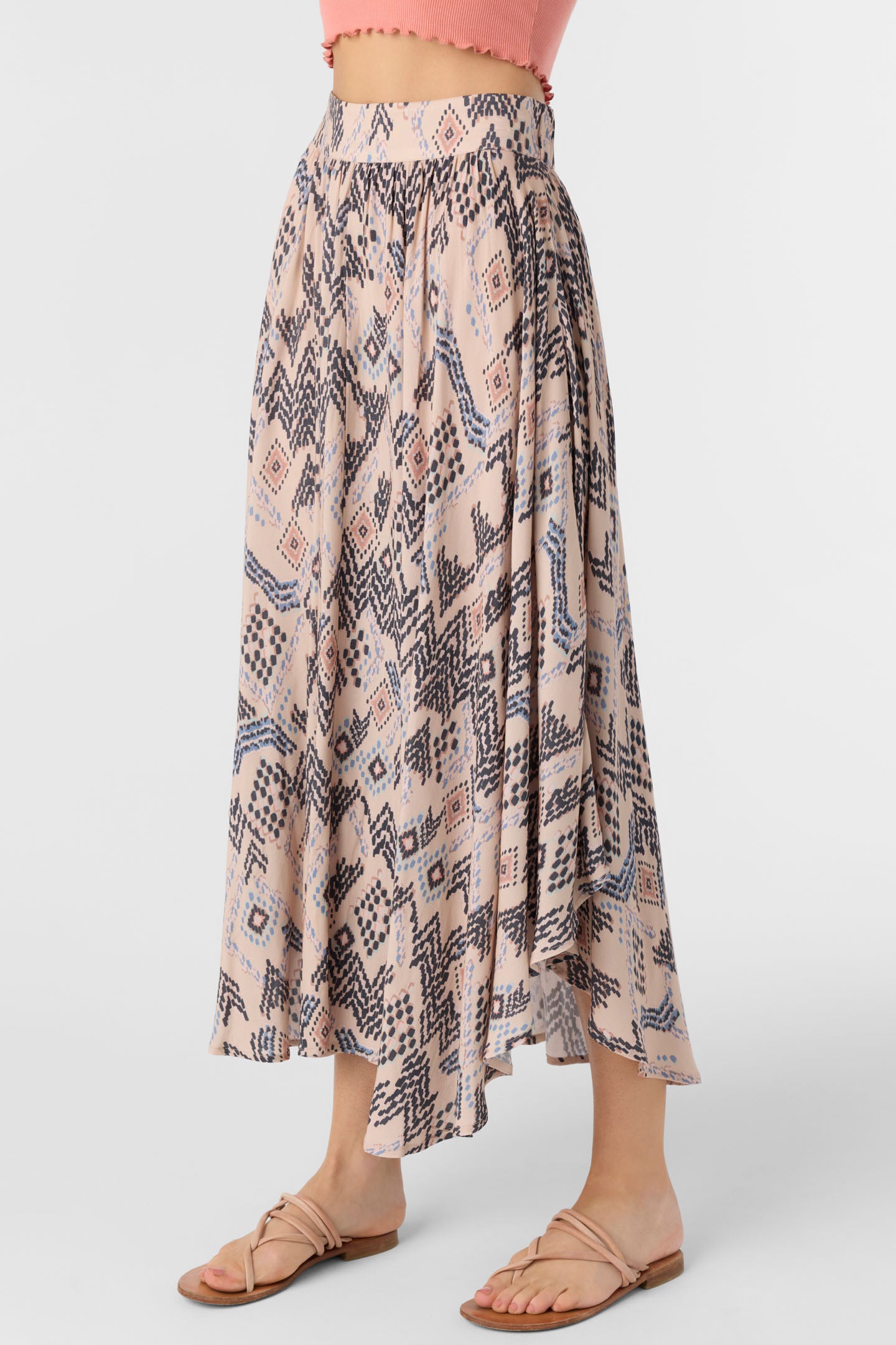 MARNIE PALMER PRINT MIDI SKIRT