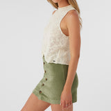 Delilah Corduroy Mini Skirt
