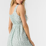 Korie Amor Geo Button Front Mini Dress