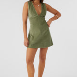 Poppy Corduroy Mini Dress