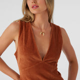 Poppy Corduroy Mini Dress