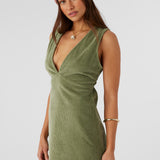 Poppy Corduroy Mini Dress