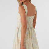 Nyx Veda Tropical Drop Waist Mini Dress