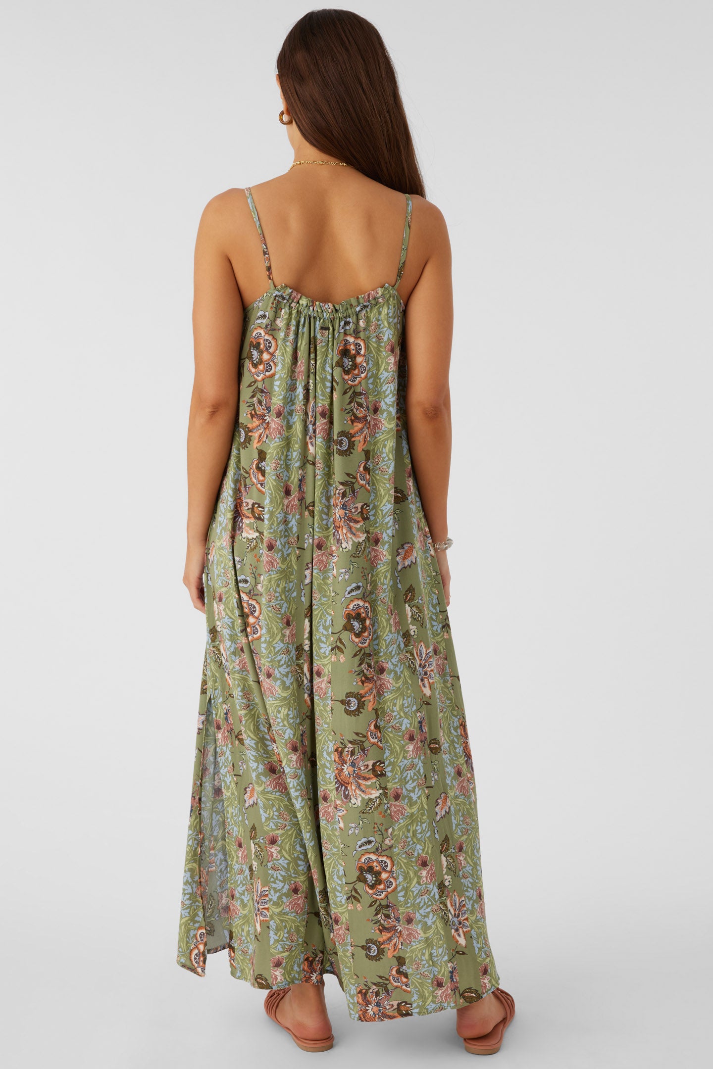 DANYKA WILLIAM PRINT MAXI DRESS