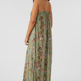 Danyka William Print Maxi Dress