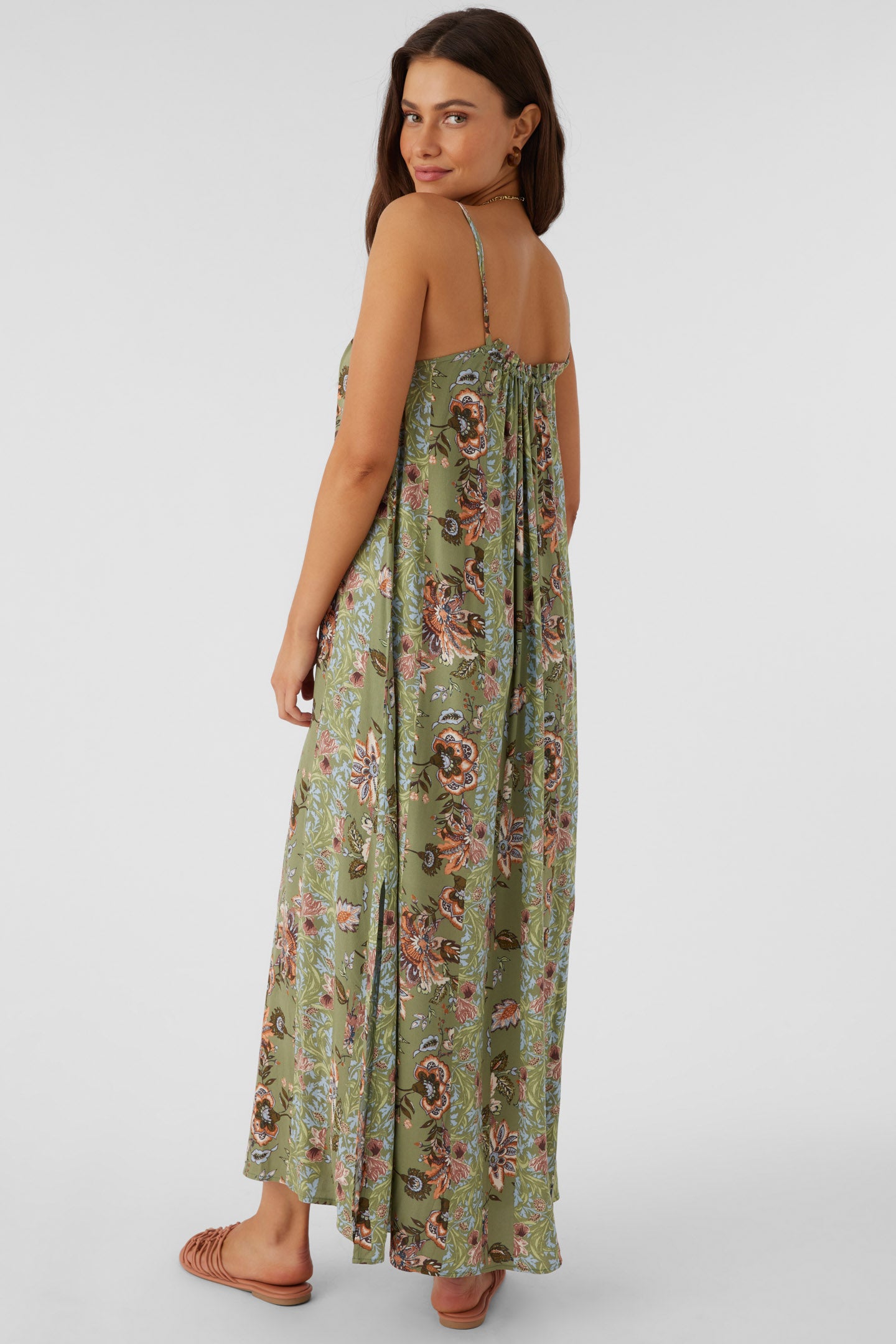 DANYKA WILLIAM PRINT MAXI DRESS