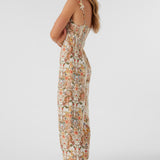 Monyca Sofia Floral Flutter Tank Jumpsuit