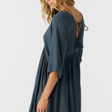 Rosemary Solid Short Sleeve Dress