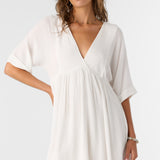 Rosemary Solid Short Sleeve Dress