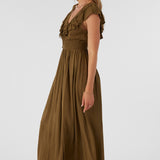 Nolee Solid Maxi Dress