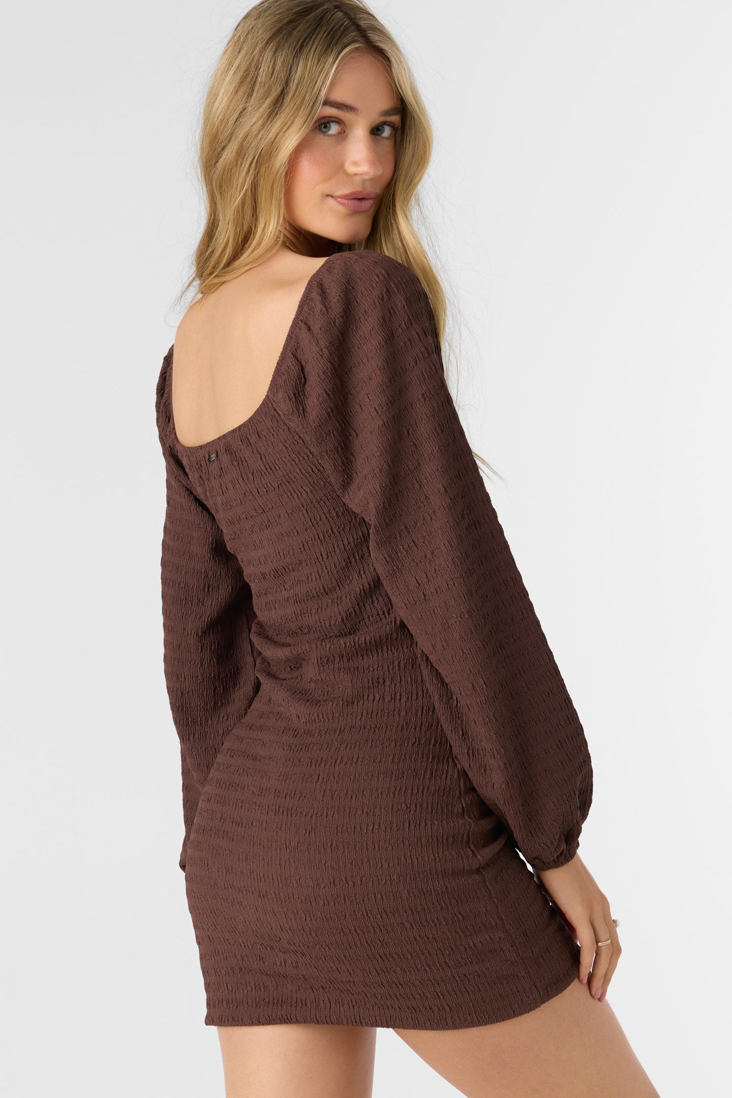 Tegan Short Dress - Chocolate | O'Neill