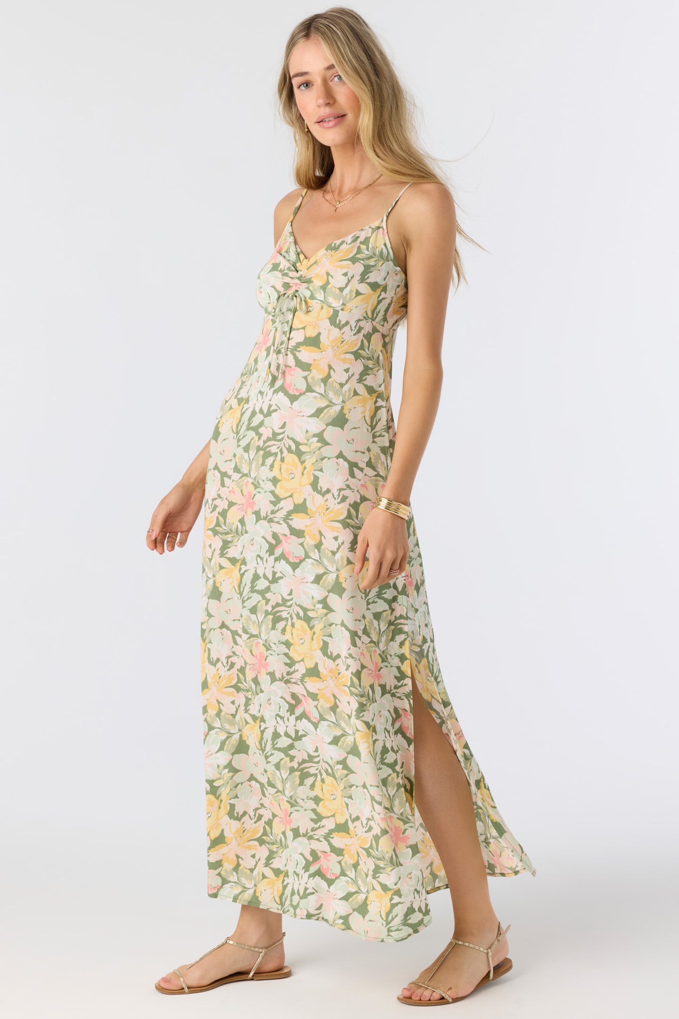 AINSLEY VEDA TROPICAL MAXI DRESS