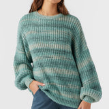 Bayou Ombre Stripe Slouchy Sweater