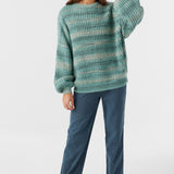Bayou Ombre Stripe Slouchy Sweater