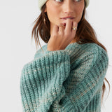 Bayou Ombre Stripe Slouchy Sweater