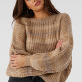 Bayou Ombre Stripe Slouchy Sweater