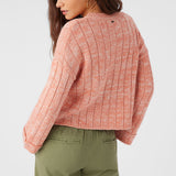 Oceanfront Henley Long Sleeve Sweater