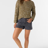 Oceanfront Henley Long Sleeve Sweater