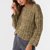 Oceanfront Henley Long Sleeve Sweater