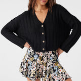 Ferris Button Front Sweater Cardigan