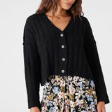 Ferris Button Front Sweater Cardigan