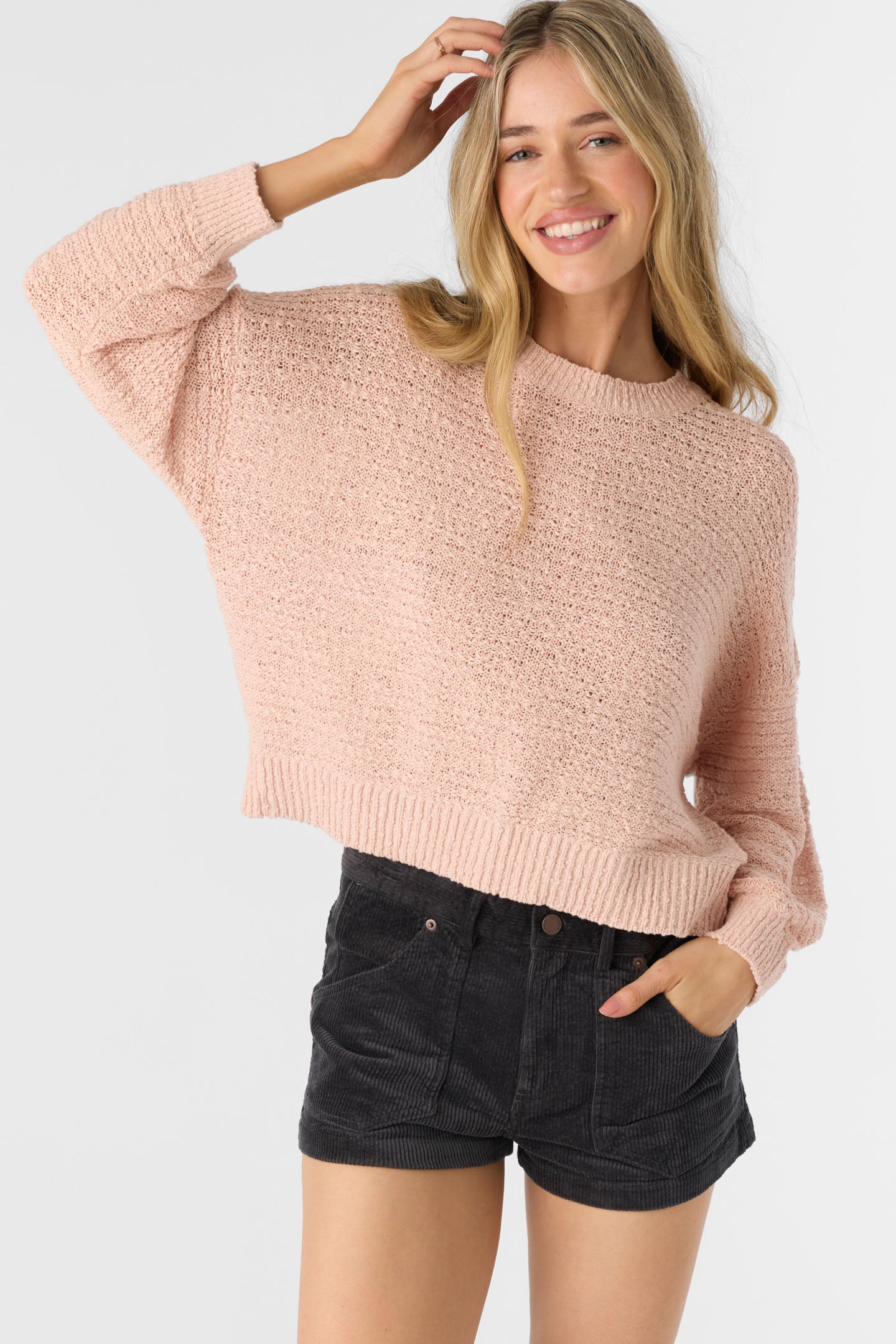 SHOREWARD MAGIC LONG SLEEVE SWEATER