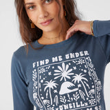 Under The Palms Long Sleeve Tee