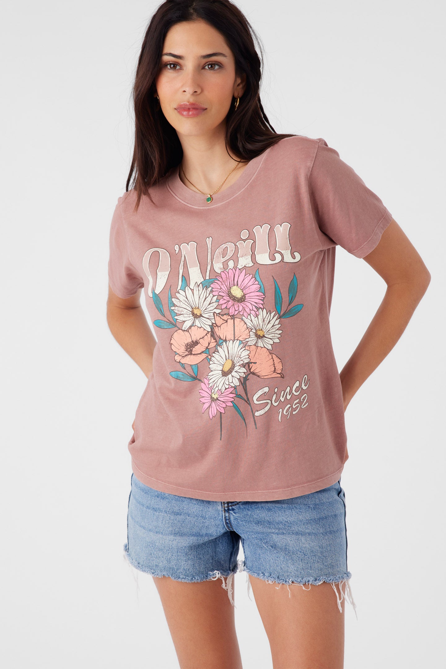 WITH FLOWERS TEE