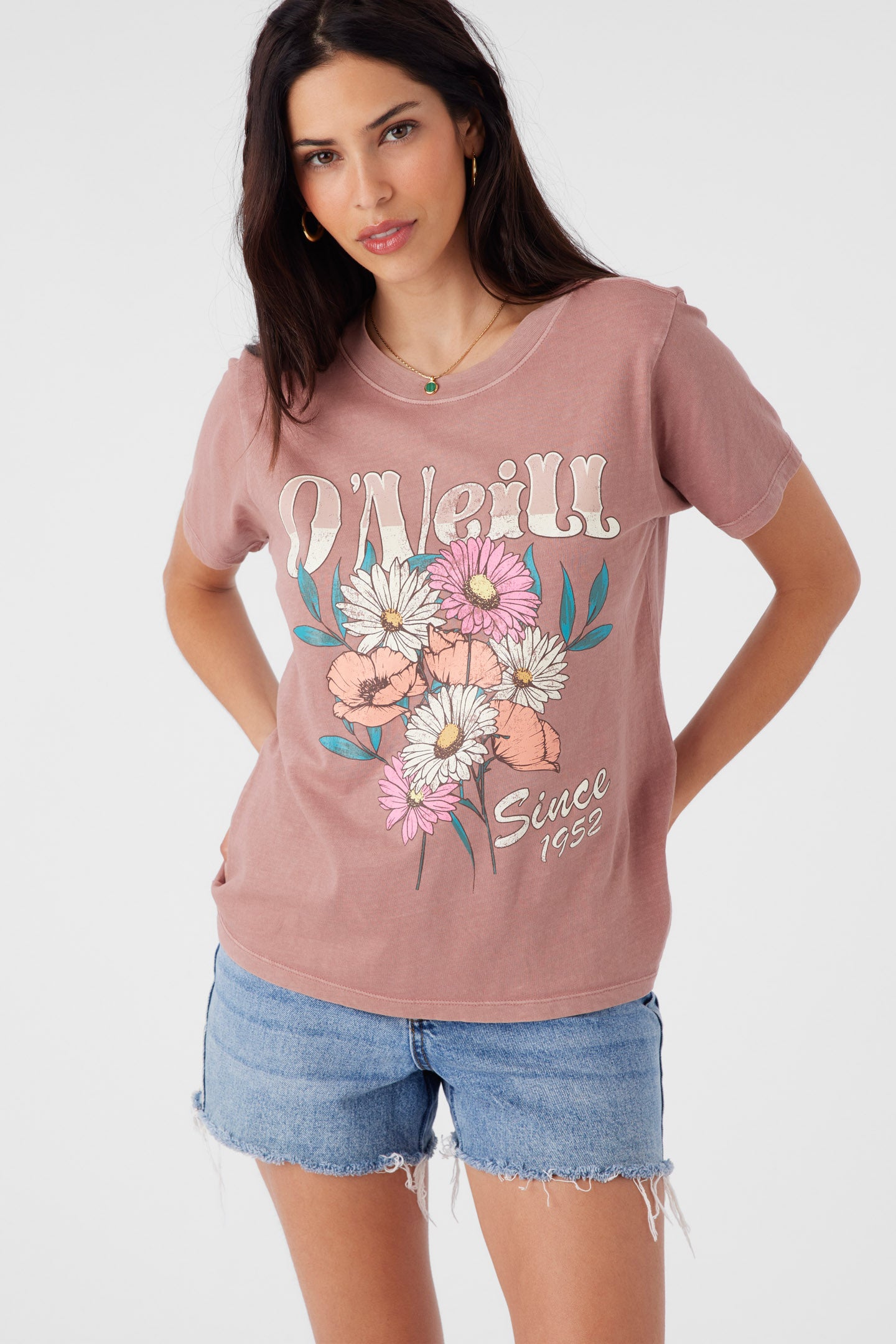 WITH FLOWERS TEE