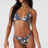 Kendra Floral Pismo Tall Tri Bralette Top