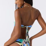 Wavy Fathom Bandeau Top