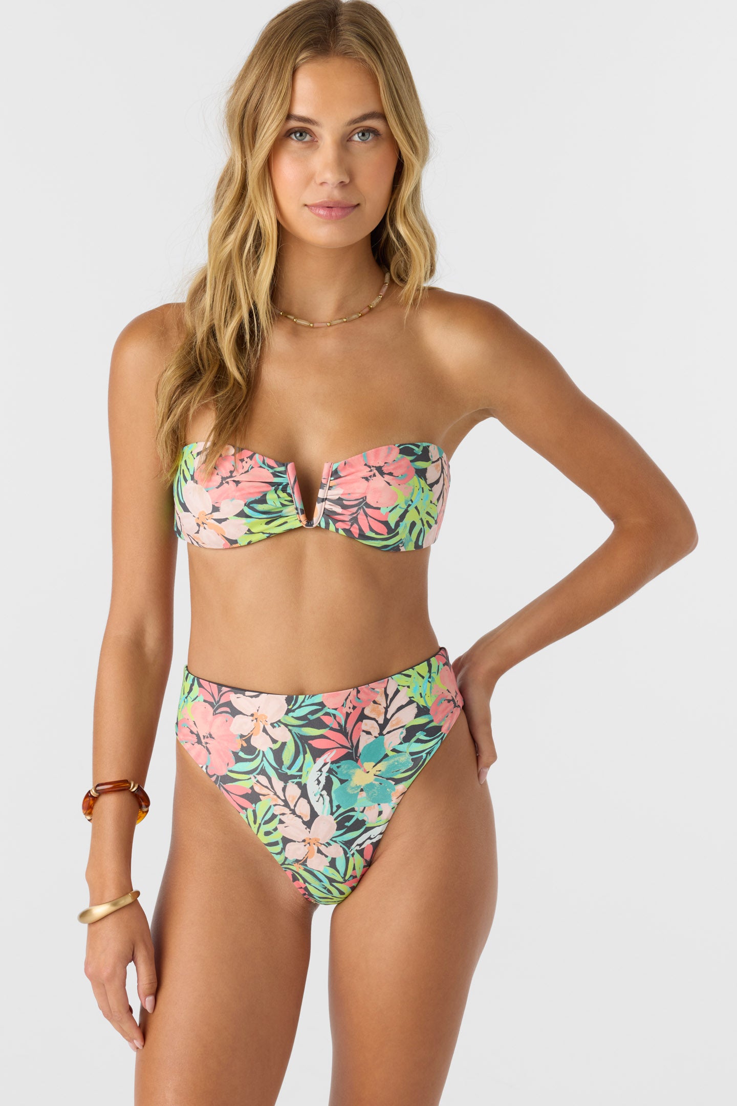 BELLA TROPICAL GOLD COAST BANDEAU TOP