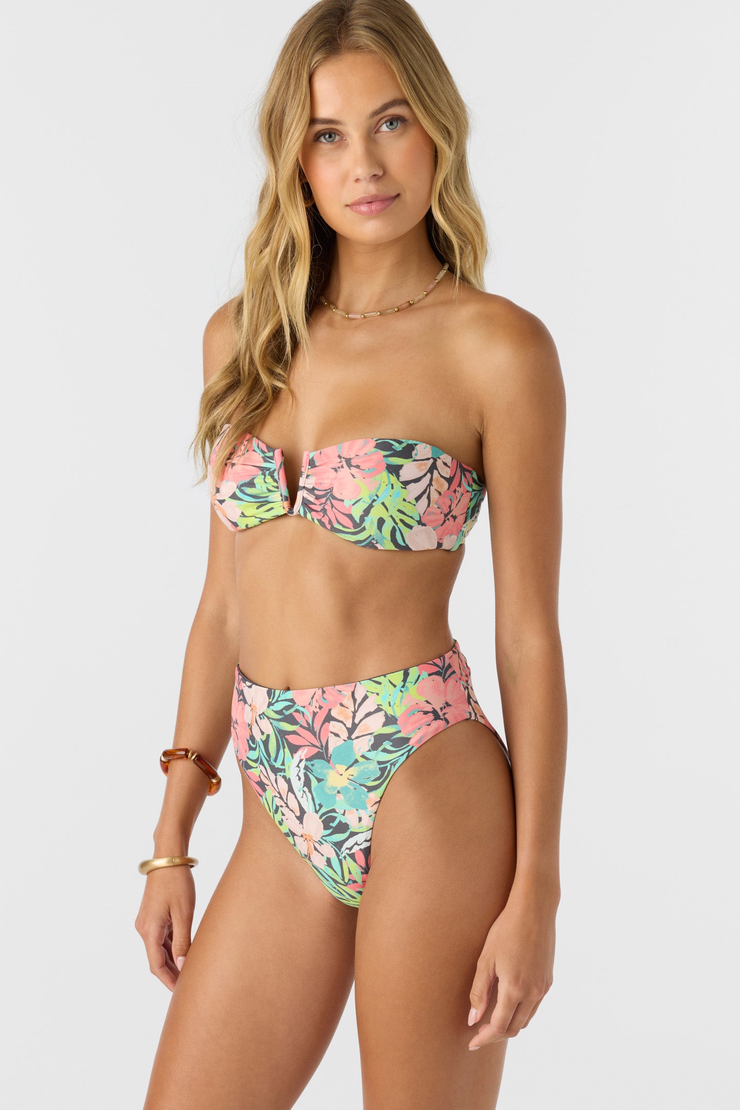 BELLA TROPICAL GOLD COAST BANDEAU TOP