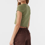 Girl's Sammie Embroidery Palms Tee