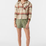 Girl's Leslye Flannel Shirt