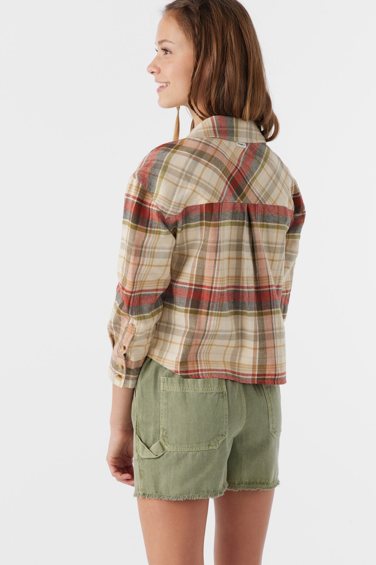 GIRL'S LESLYE FLANNEL SHIRT