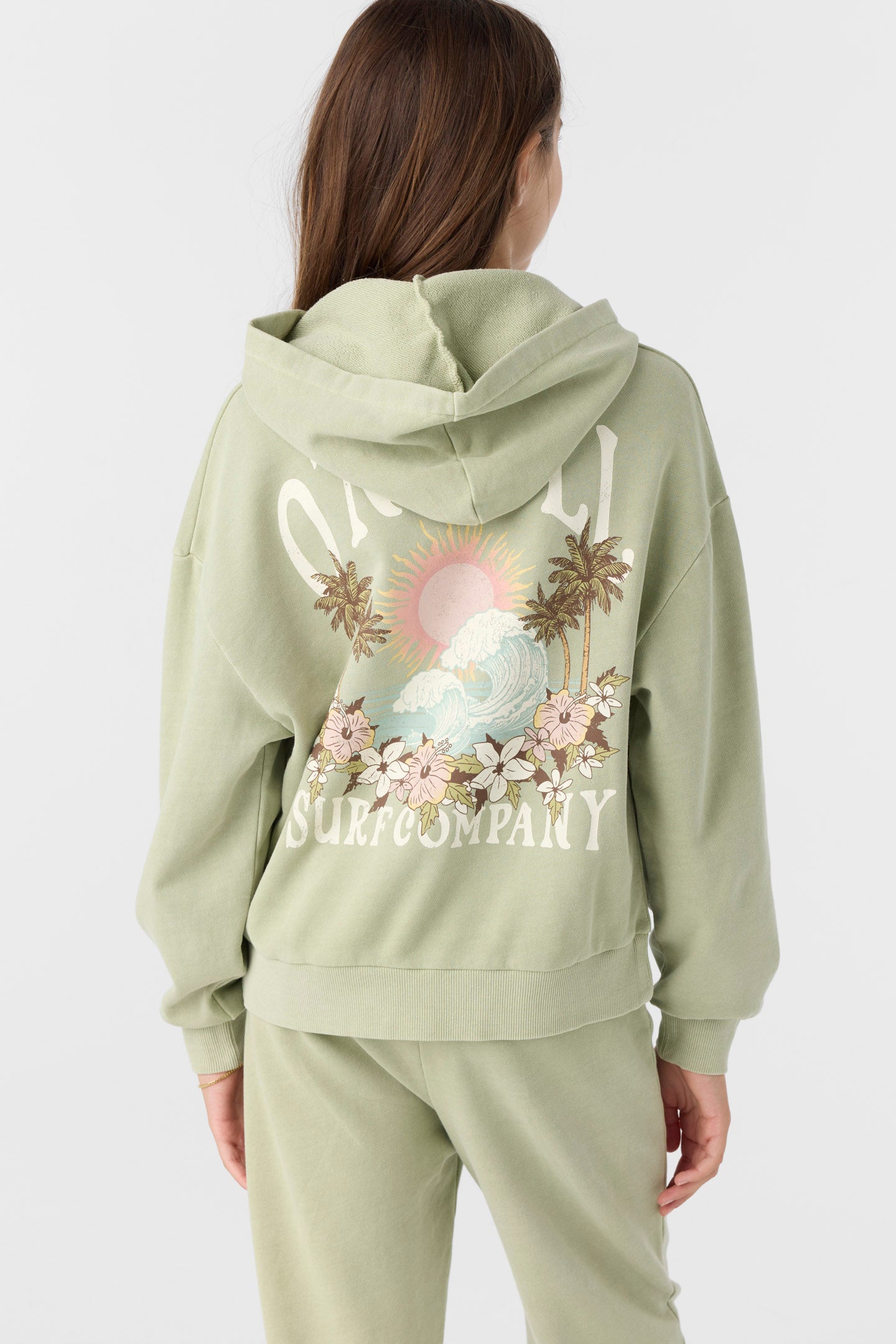 Girl's Asher Pullover Fleece - Desert Sage | O'Neill