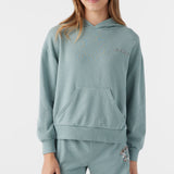 Girl's Asher Hooded Pullover Fleece