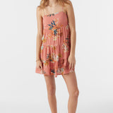 Girl's Jillian Punta Tropical Tiered Dress