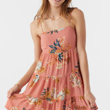 Girl's Jillian Punta Tropical Tiered Dress