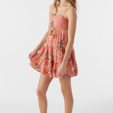 Girl's Jillian Punta Tropical Tiered Dress