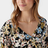 Girl's Mari Camden Foral Long Sleeve Dress