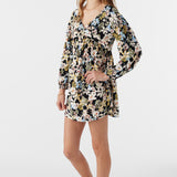 Girl's Mari Camden Foral Long Sleeve Dress