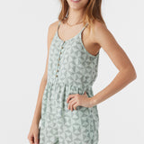 Girl's Emiko Amor Geo Romper