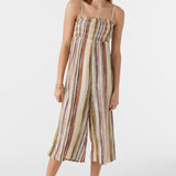 Girl's Margie Neptune Stripe Jumpsuit